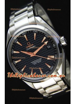 Omega Seamaster Aqua Terra Co-Axial Black Limited Edition Swiss 1:1 Mirror Replica