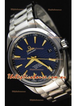 Omega Seamaster Aqua Terra Co-Axial Blue Limited Edition Swiss 1:1 Mirror Replica