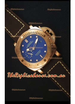 Panerai PAM617T Bronzo Replica Watch - Updated Ultimate Edition Version - Blue Dial