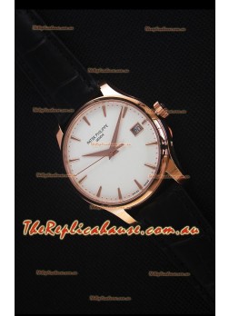 Patek Philippe #Ref 5227 Yellow Gold Watch in White Dial 1:1 Swiss Replica Watch 
