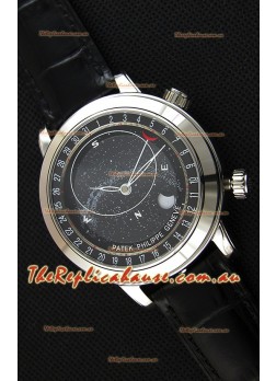 Patek Philippe Grand Complication 6102P Celestial Moon Age Grey Dial Swiss Replica Watch 