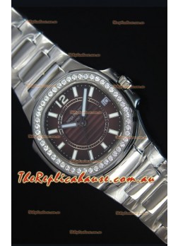 Patek Philippe Ladies Nautilus Stainless Steel Watch 36MM 