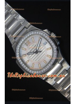 Patek Philippe Ladies Nautilus Stainless Steel Watch 36MM 