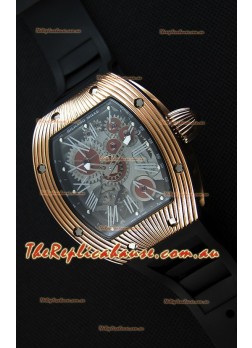 Richard Mille RM 018 Tourbillon Hommage A Boucheron Swiss Watch Rose Gold Case