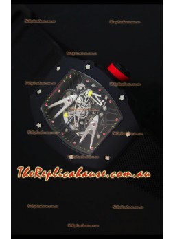 Richard Mille RM027 Tourbillon Rafael Nadal Edition Swiss Watch in PVD Casing