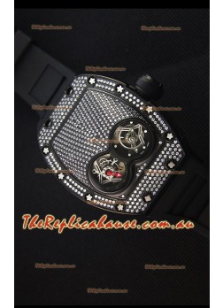 Richard Mille RM053 Tourbillon Pablo Mac Donough Swiss Replica Watch in PVD Case