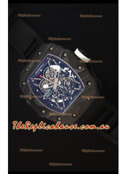 Richard Mille RM035-2 Rafael Nadal Forged Carbon Case with White Crown