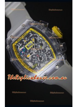 Richard Mille RM056-1 Tourbillon Felipe Massa Chronograh Yellow Bezel Timepiece
