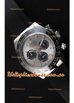 Rolex Cosmograph Daytona 116519LN Steel and Black Dial Original Cal.4130 Movement - Ultimate 904L Steel Watch 