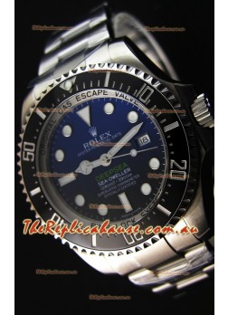 Rolex Sea-Dweller REF# 116660 Deep Sea Blue Swiss Replica 1:1 Mirror - Ultimate 904L Steel Watch 