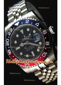 Rolex GMT Masters II 116719BLRO Pepsi Bezel Cal.3186 Movement Swiss Replica - Ultimate 904L Steel Watch 