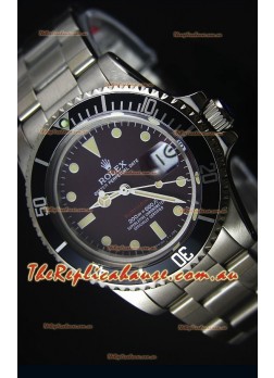 Rolex Submariner 1680 Vintage Edition Coffee Dial Japanese Movement Timepiece
