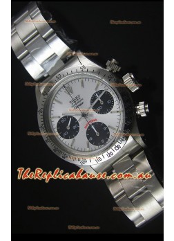 Rolex Daytona Vintage 6263 for CARTIER Edition Swiss Replica Timepiece with Steel Bezel