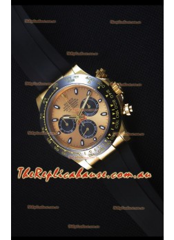 Rolex Daytona 116515 Everose 1:1 Mirror Replica Yellow Gold Swiss Watch