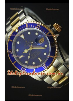Rolex Submariner 16613 Two Tone Swiss Replica 1:1 Watch with Swiss 3135 Movement 