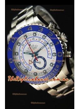 Rolex Yachtmaster II Stainles Steel Ref.116680 1:1 Mirror Replica Watch (Working Stopwatch Edition) 