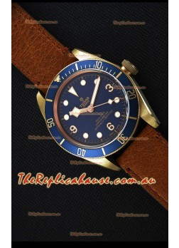 Tudor Heritage Bronze Black Bay Blue Bucherer Limited Edition Swiss Watch 1:1 Mirror Replica