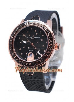Ulysse Nardin Lady Diver Starry Night Replica Watch 
