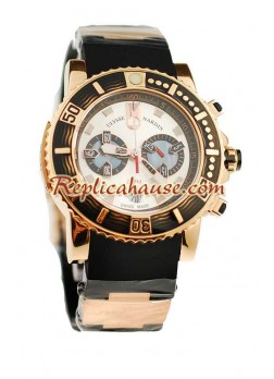 Ulysse Nardin Maxi Marine Chronograph Wristwatch UNDN09