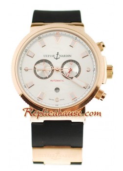 Ulysse Nardin Maxi Marine Chronometer Wristwatch UNDN17